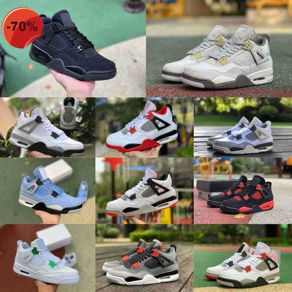 

seafoam jumpman 4 4s basketball shoes mens women black cat red thunder infrared military canvas canyon purple violet ore se craft pn