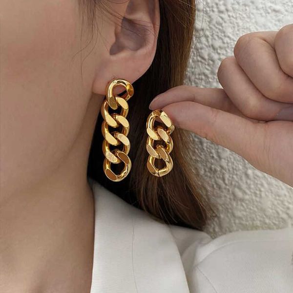 

luxury ornamentswomen tassels chain earring unusual earrings fashion drop 2021 long for women female jewelry gift, Silver