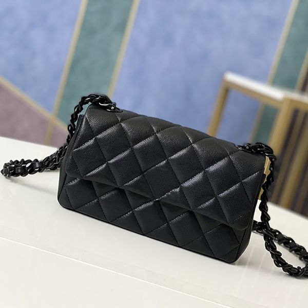 

designer flap bags luxury shoulder bag 20cm 1:1 quality sheepskin crossbody bag with box mc262