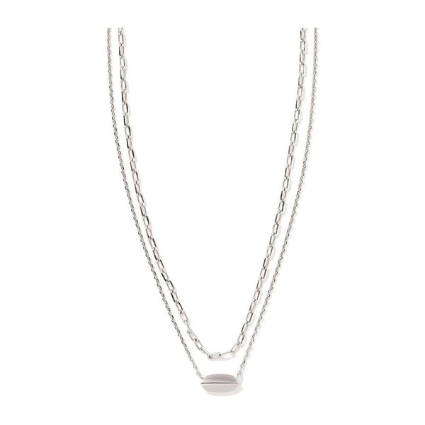 

ken 2023scot chain necklace designer new in luxury fine jewelry for women pendant k gold love heart saturn planet clover pearl sterling silv, Silver