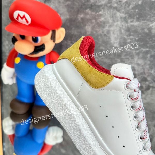 

womens fashion designer casual sneakers double shoes training shoes fashion sneaker panel shoes platform lace up print plate-forme shoes2023, Black