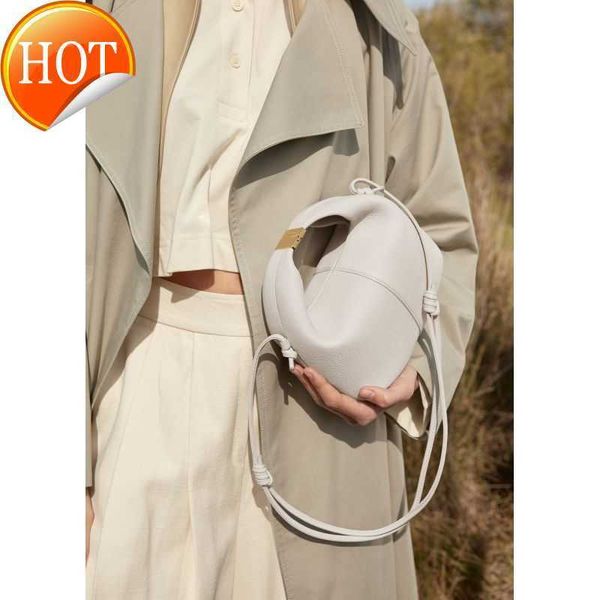 

shoulder bags niche design bag museum french polene women's fashion leather poleno one messengers bagessplh