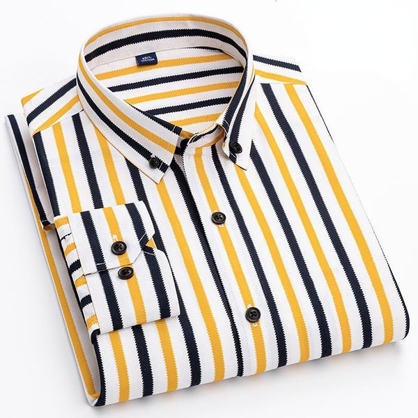 

men's casual shirts long sleeve male shirt striped ironing men's social shirts camicia summer dress casual shirt high-end luxury, White;black