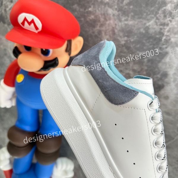 

2023womens designer casual sneakers double shoes training shoe fashion luxury sneaker panel shoe platform lace up print plate-forme, Black
