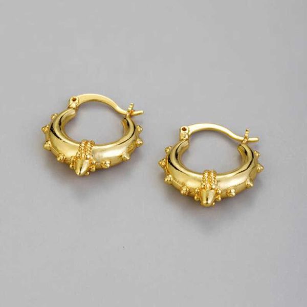 

luxury ornamentstarnish 316l stainless steel hoop earrings for women popular ladies minimalist circle gold earring hip hop jewelry dropship, Silver
