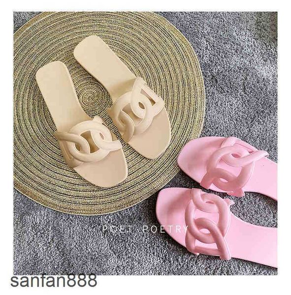 

original designer hemres slippers nose h family plastic pig slippers for women to wear rubber flat bottoms outside in summer hh989 g1b5 with, Black