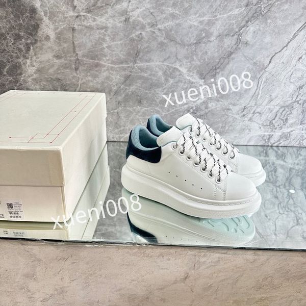 

2023new fashion designer mens casual shoes triple white black trim upper brown leather metallic silver metallic gold laser blue mens woman, Red;white