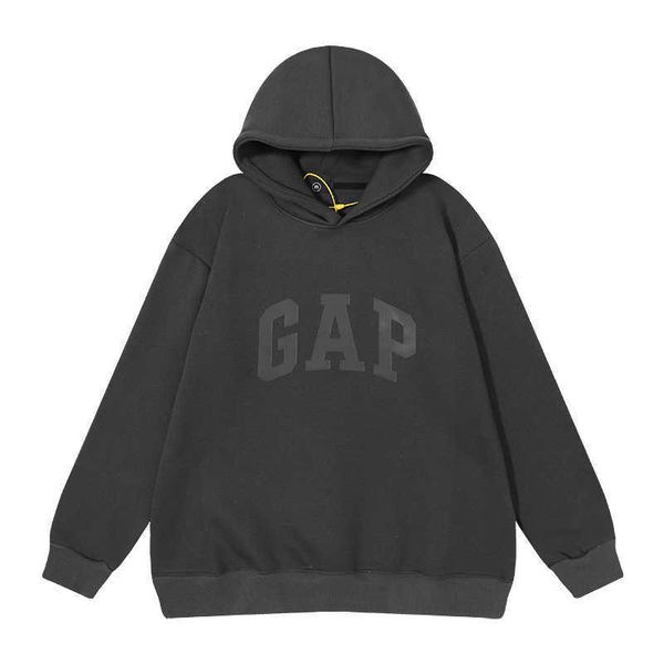 

men's hoodies fashion brand kanye's dove printed hip-hop casual loose pullover for men and women hooded plush sweater, Black