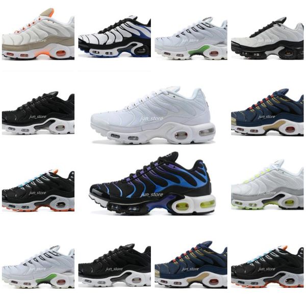

2023 men running shoes tn plus 3 terrascape triple black white unity atlanta hyper sky blue fury jade mint green mens trainers outdoor sport