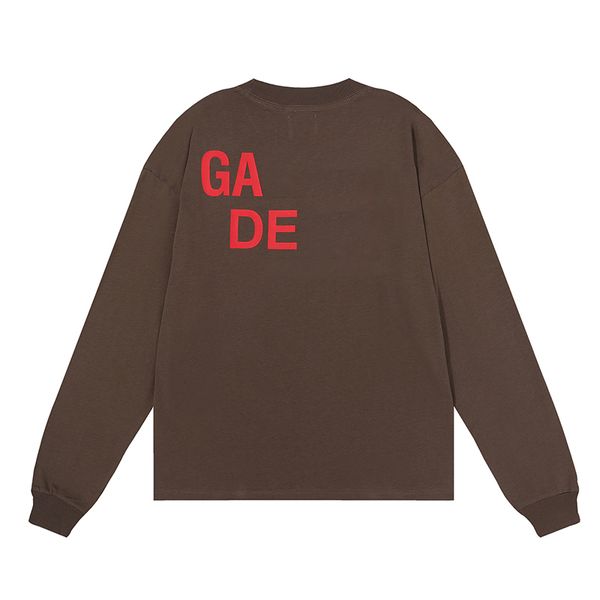 

2023 designer galleryse hoodie mens and womens streetwear autumn winter oversize hoodies long sleeve crew neck shirt, Black