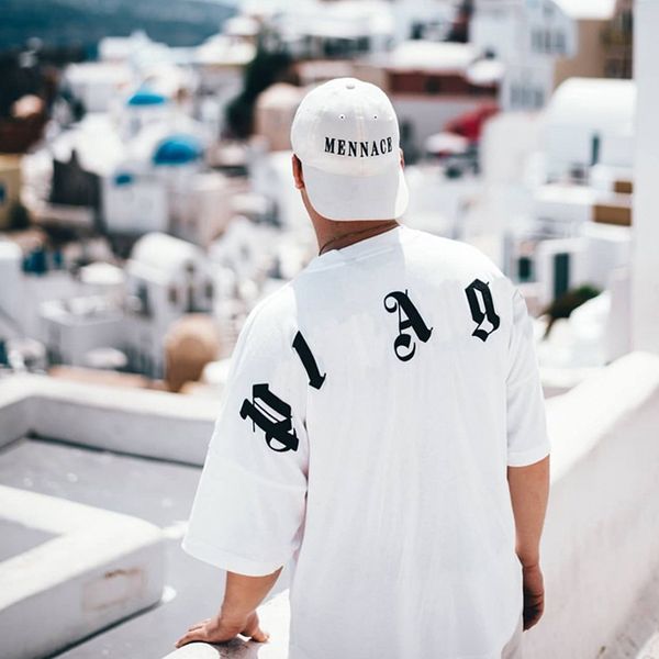 

mens shirt angels summer womens designers shirts palms luxurys letter cotton tshirts clothing short sleeve high1 quality clothes, White;black