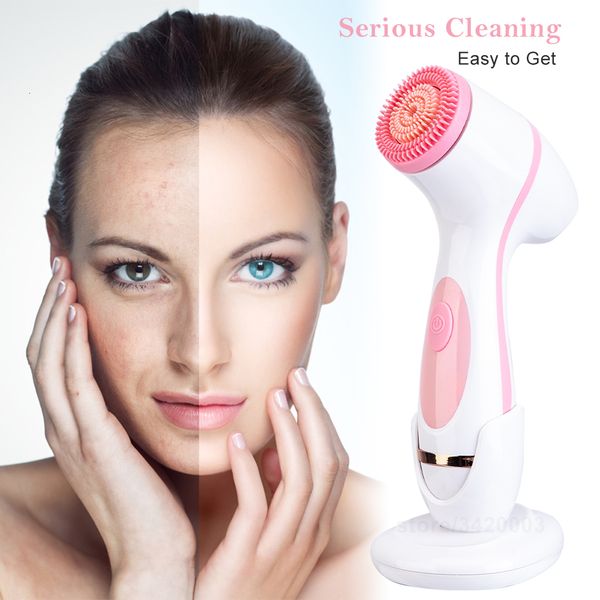 

cleaning tools accessories 3 in 1 electric rotating cleansing brush waterproof pore ceaner deep spin blackhead remover massage 230321