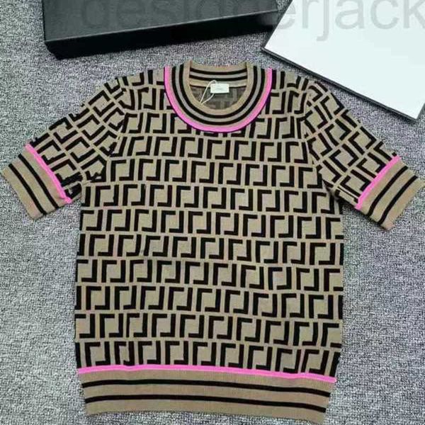 

women's t-shirt designer knit fashion phosphor letter f print short sleeves cfbu, White