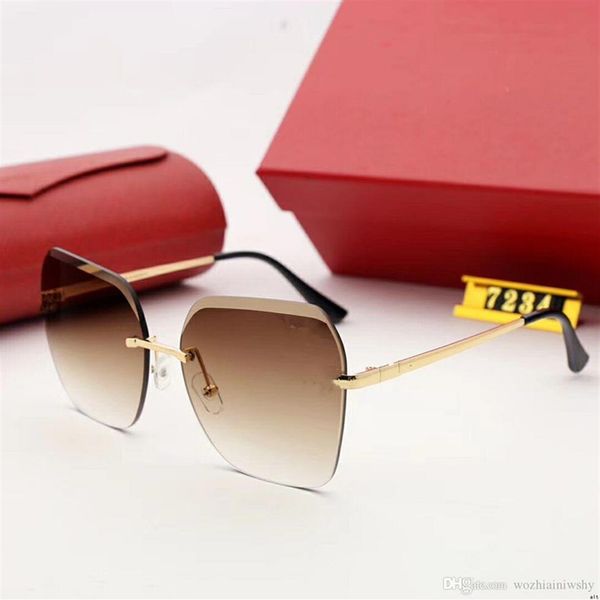 

designer sunglasses luxury sunglasses fashion brand for man glass driving uv400 adumbral with box color optional 54h, White;black