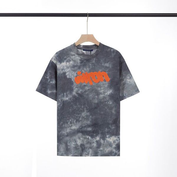 

hip-hop street t shirt runway style printed short-sleeved shirt high-grade customized women's men's t shirt sportswear clothing s-, Black;brown