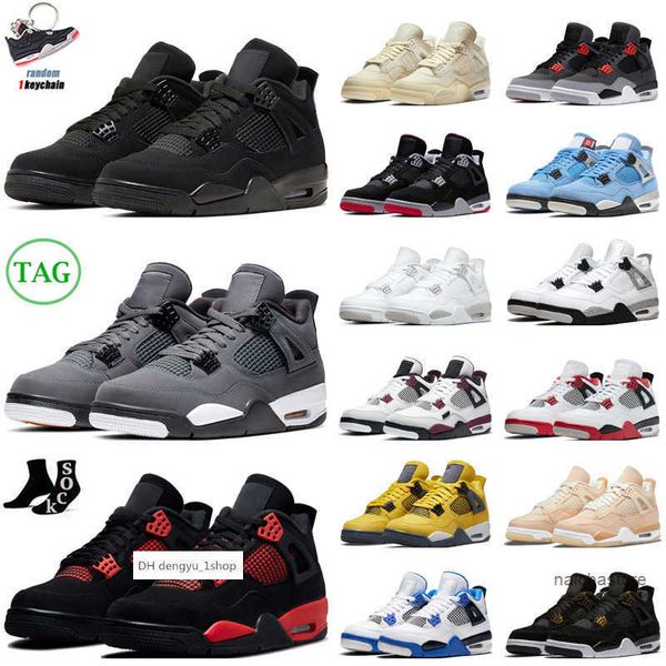 

jumpman 4s basketball shoes men women 4 red thunder infrared black cat bred university blue sail cool grey shimmer mushroom me air jorden jo