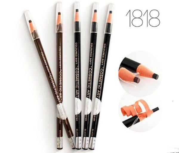 

eyebrow enhancers 12 pcs professional permanent make up antiwater 5 colors soft cosmetic art long lasting pencil 1818 with 230321