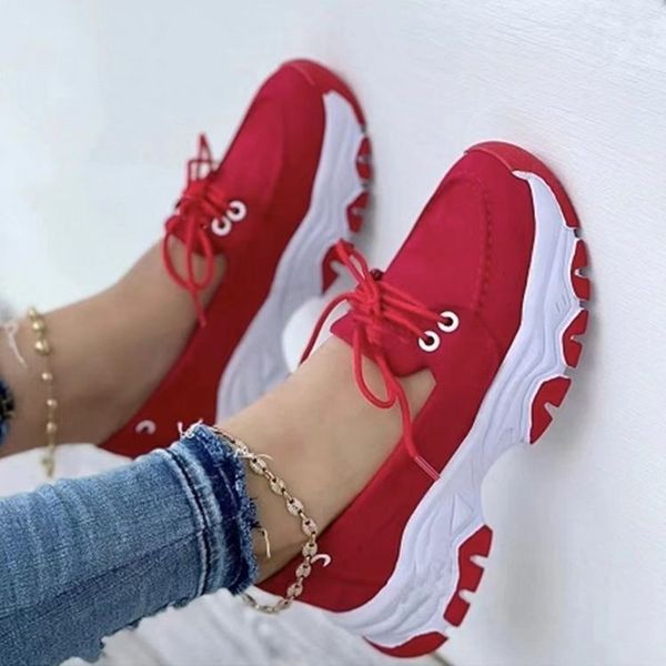 

dress shoes 2023 thick soled women s sports fashion casual comfortable slip on flat heightening vulcanized 230321, Black