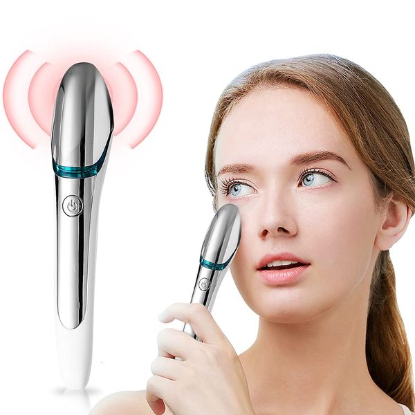 

eye massager electric vibration lips face anti wrinkle aging dark circle remover rf heated beauty care machine 230321
