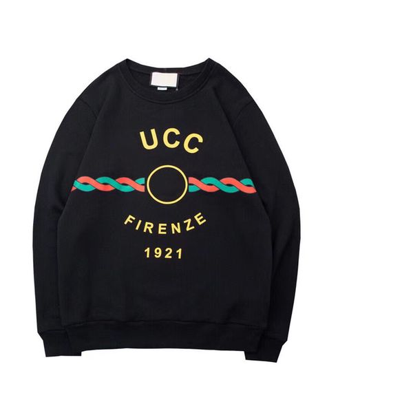 

sweatshirts designer mens sweater men sweater round neck casual long sleeve men's fashion letter printing couple clothing s-5xl 2023, Black