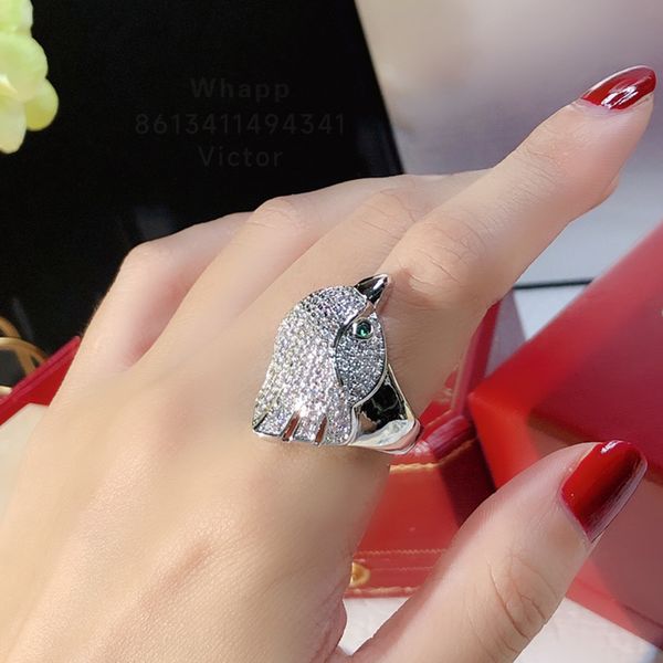 

les oiseaux liberes ring diamants for woman designer for man diamond gold plated 18k t0p quality official reproductions luxury fashion jewel, Silver