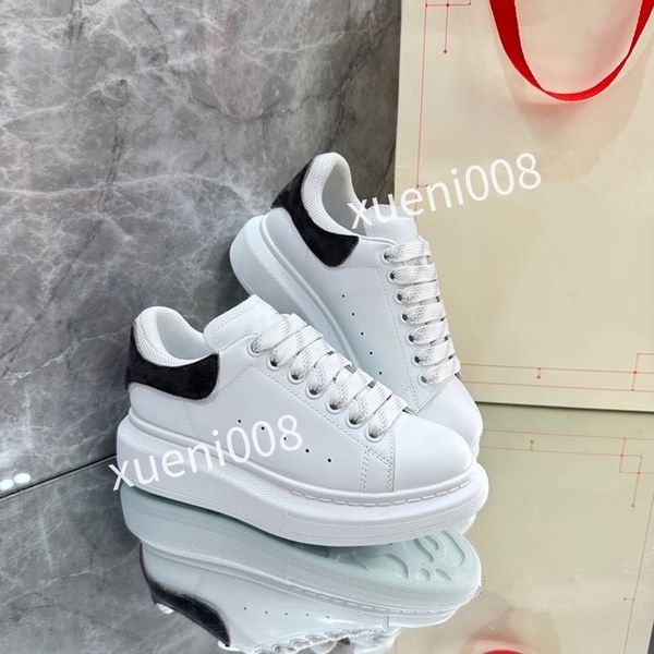 

2023fashion designer mens casual shoes triple white black trim velvet upper brown leather metallic silver metallic gold laser blue mens woma, Red;white