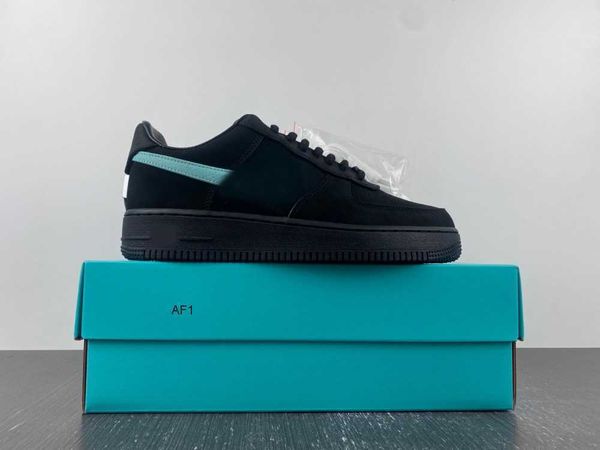 

authentic tiffany x 1 low 1837 running shoes mens sneaker black blue multi color dz1382-001 men women sports sneakers with original box