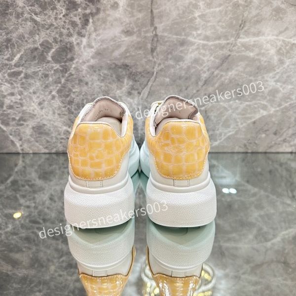 

womans leather lace up platform sole sneakers white black mens womens luxury suede fashion casual shoes men's and women's sports s