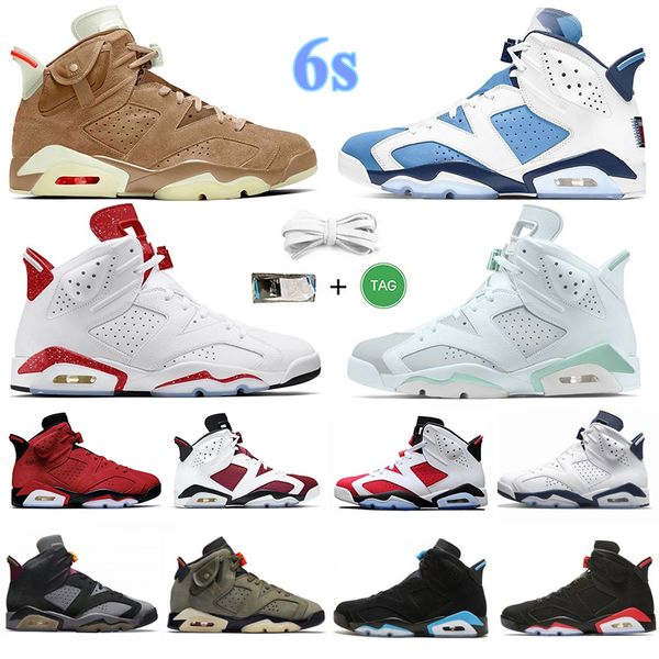 

6 6s basketball shoes sneakers men women sneaker toro metallic silver mint foam unc black white infrared gold hoops cactus jack green mens t