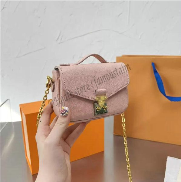 

women mini handbags chain shoulder bags designers brand post bag fashion messenger pocket purse 14cm