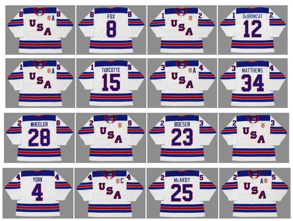 

adam fox 2018 team usa hockey jersey auston matthews alex debrincat alex turcotte blake wheeler brock boeser cam york charlie mcavoy casey m, Black;red