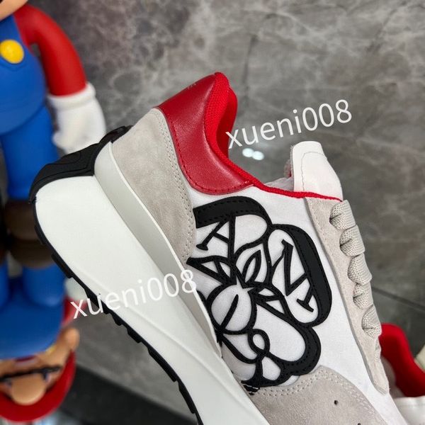 

men classic designers casual shoes oblique technology trainers mens womens luxury outdoor platform trainer slides sneakers, Red;white