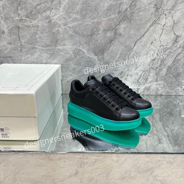 

fashion mens casual sneakers double shoes training shoes fashion sneaker panel shoes platform lace up print plate-forme shoes, Black