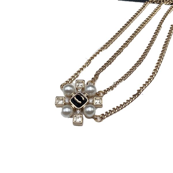 

choker designer love necklaces stamp original edition never fade matte gold diamond women necklace leather chain copper original customizati, Silver
