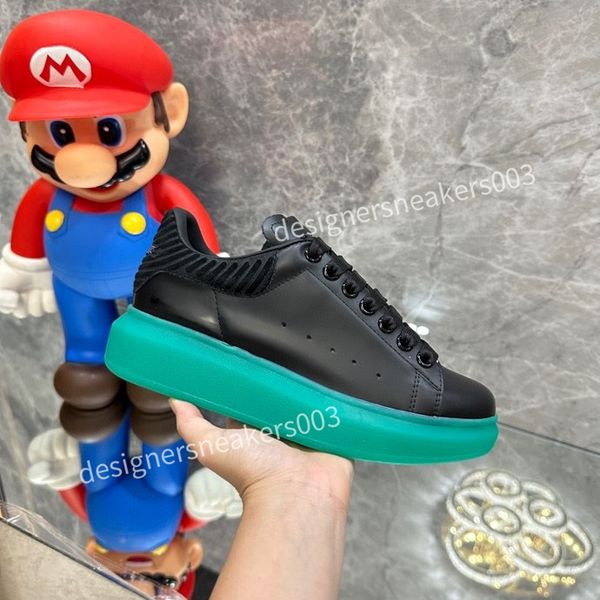 

new fashion mens casual sneakers double shoes training shoes fashion sneaker panel shoes platform lace up print plate-forme shoes2023, Black