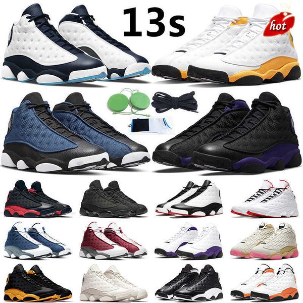 

2023 og jumpman 13 retro navy men basketball shoes 13s university blue obsidian red flint hyper royal starfish black cat outdoor mens traine