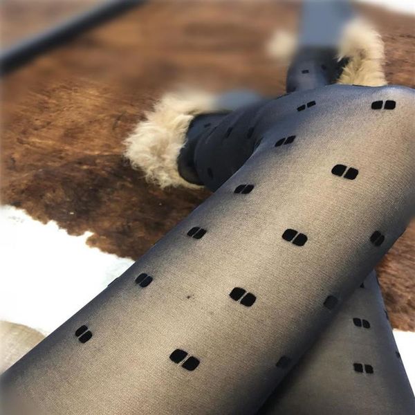 

letter marks 2021 women girls hosiery lace hollow fishnet thigh high stockings panty hose 4 kind simple style272q, Black;white