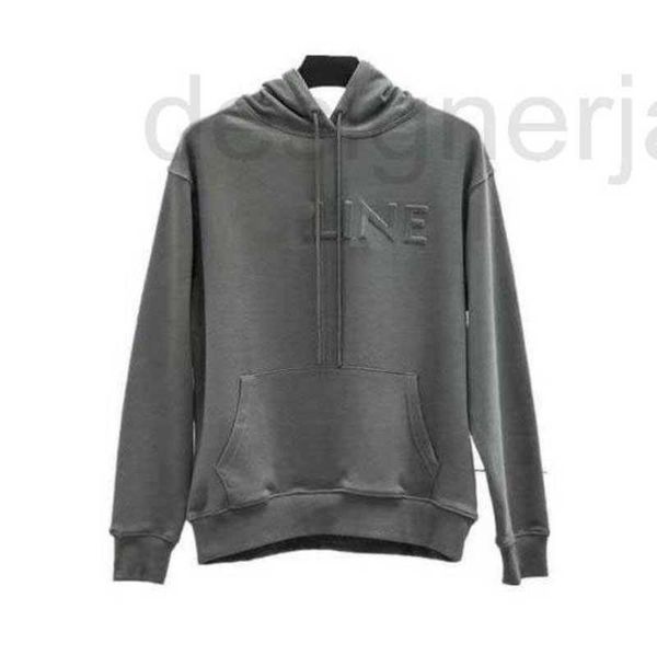 

men's hoodies & sweatshirts designer autumn and winter men's women couple simple steel printed letters casual loose hooded flee sw, Black
