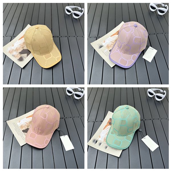 

luxury canvas baseball cap designer fitted hat jumbo g fashion pink sun caps women men casquette casual bucket hats 4 style, Blue;gray
