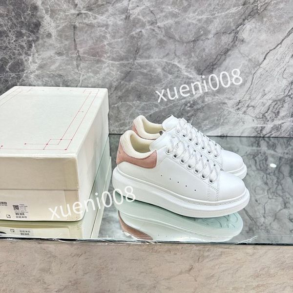 

2023new fashion designer mens casual shoes white black trim upper brown leather metallic silver metallic gold laser blue mens woman, Red;white