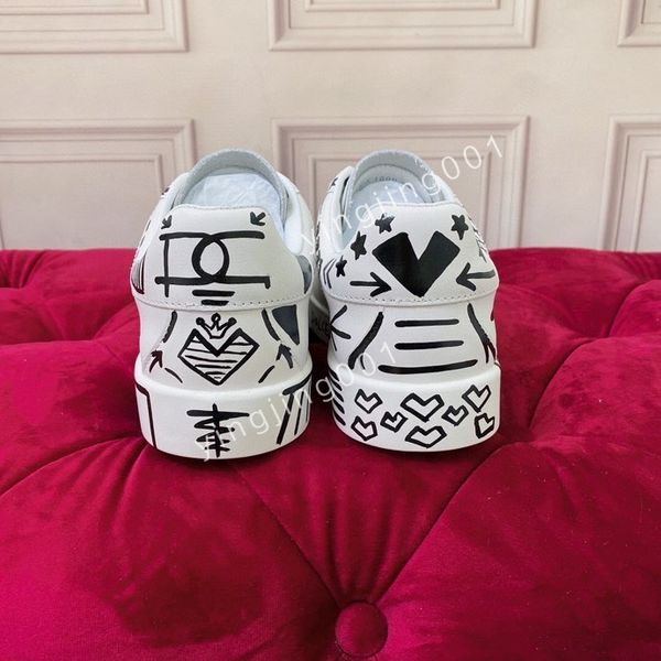 

2023 new women men boots shoes light weight calfskin shoe laces-up with, Black