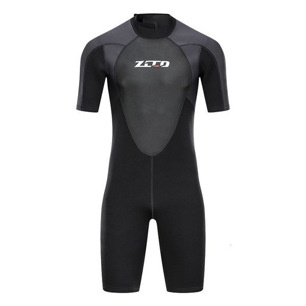 

wetsuits drysuits 3mm neoprene wetsuit men short sleeve scuba wetsuit surfing sun protection warm snorkeling full body diving surfing suit 2