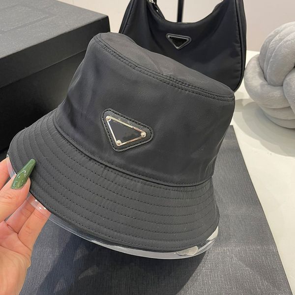 

designer bucket hat luxury womem outdoor fishing hat, Blue;gray