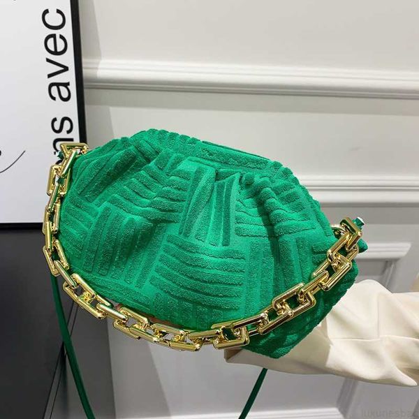 

botega venates jodie mini teen intrecciato pouch bag female fashion versatile candy color single shoulder simple foreign style hand embossed