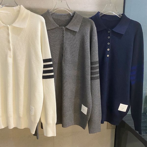 

311 2023 spring summer women's sweaters brand same style long sleeve pullover blue white gray clothes fangle, White;black