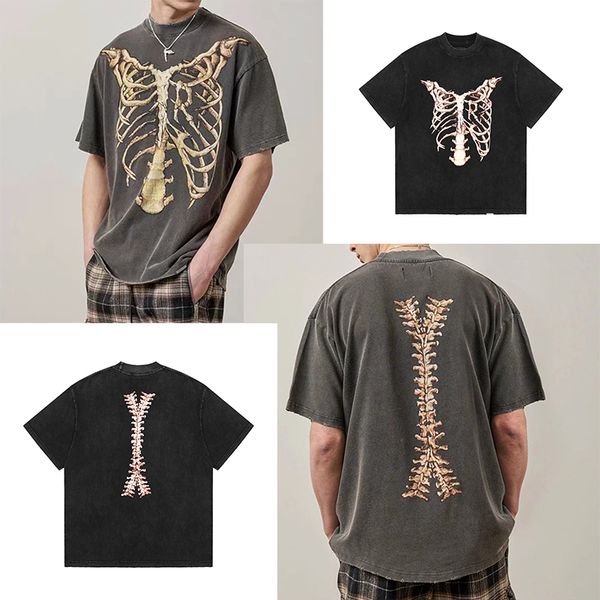 

men's shirts designer t shirts polo shirt women tees couples shirt skull bones printing men trend clothing represent short sleeve camis, White;black