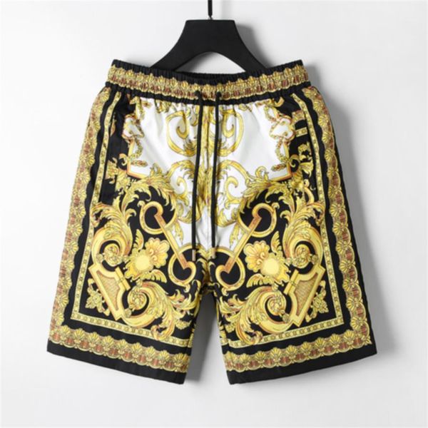 

2023 spring and summer new men's casual beach pants five quarter pants fashion shorts elastic pants m-xxxl 99, White;black