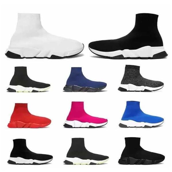 

casual shoes platform mens sock shoe sneakers designer fly knit socks speed 1.0 runner triple black white master womens speed classic speeds