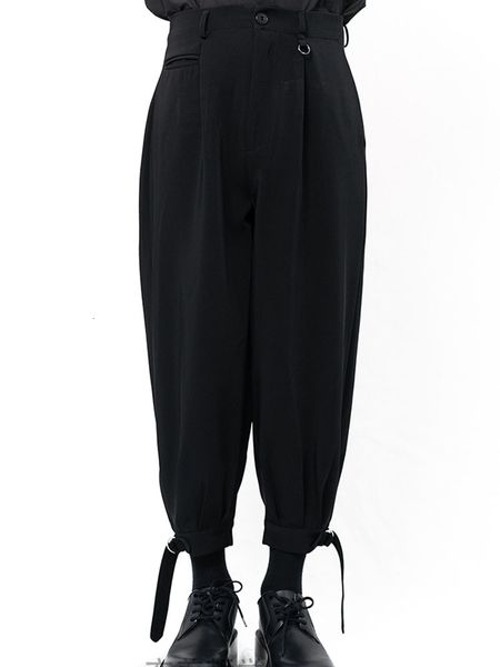 

men's pants underwear spring and autumn urban youth comfortable breathable casual loose large size nine points 230320, Black