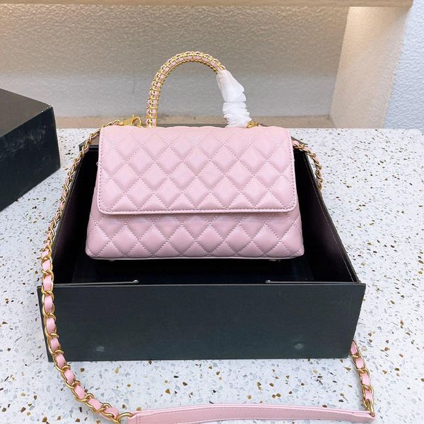

designer bags luxurious small fashion crossbody bag shoulder designers women handbags lambs leather clutch with badge gold chain flap purse